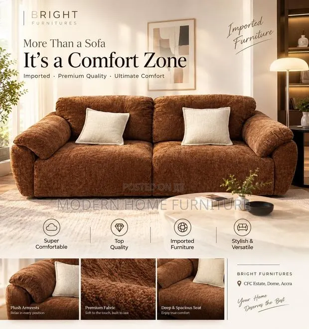 Premium Adjustable Fabric Sofa | Imported | Elegant Comfortable · Photo 1