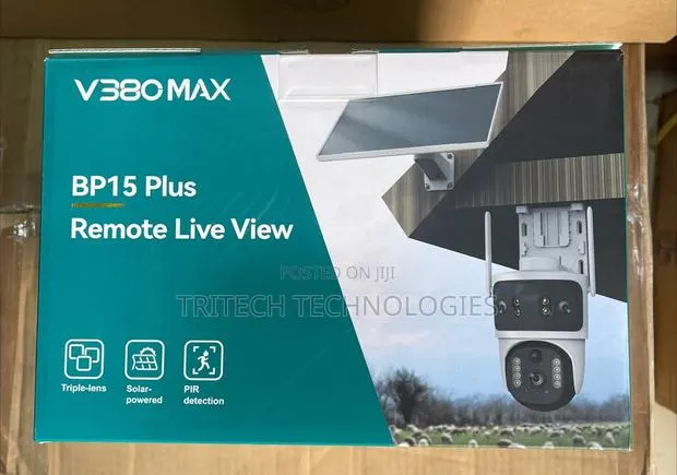 Solar 4g Dual Lens Camera, V380 App. · Photo 1