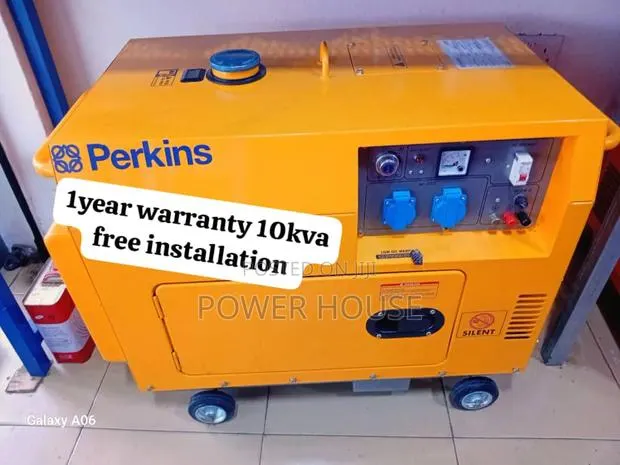 Tower Dynamo 10kva 13000watts Perkins Diesel Generator · Photo 1