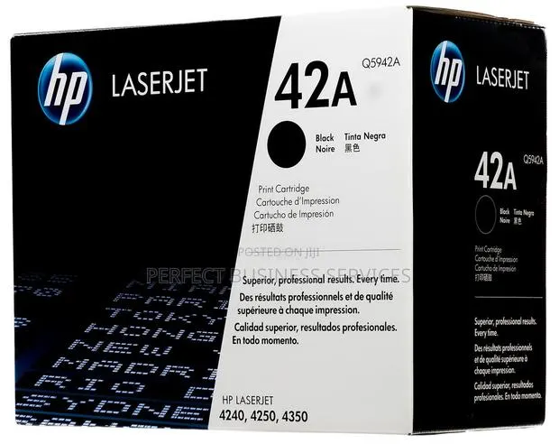 HP Toner Q5942a 42a (Black) · Photo 1