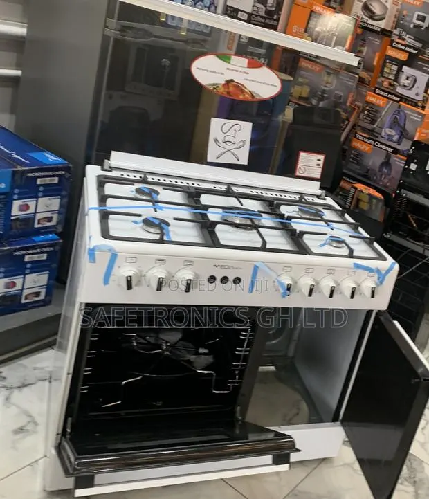 Get Perfect 5 Gas Mediatech 60x90 White Cooker · Photo 1