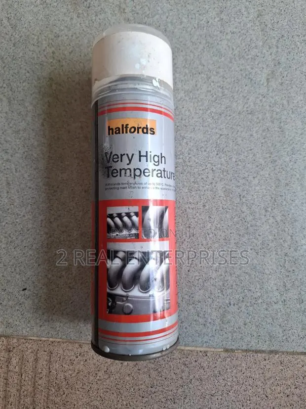 Halfords Very High Temperature (VHT) Aerosol Spray Paint 400ml · Photo 1