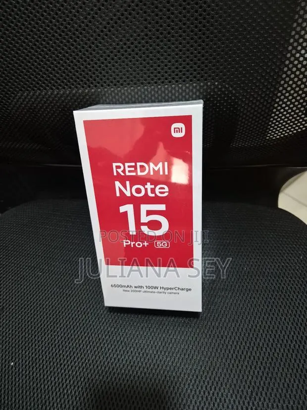 New Xiaomi Redmi Note 15 Pro+ 512 GB Black · Photo 1