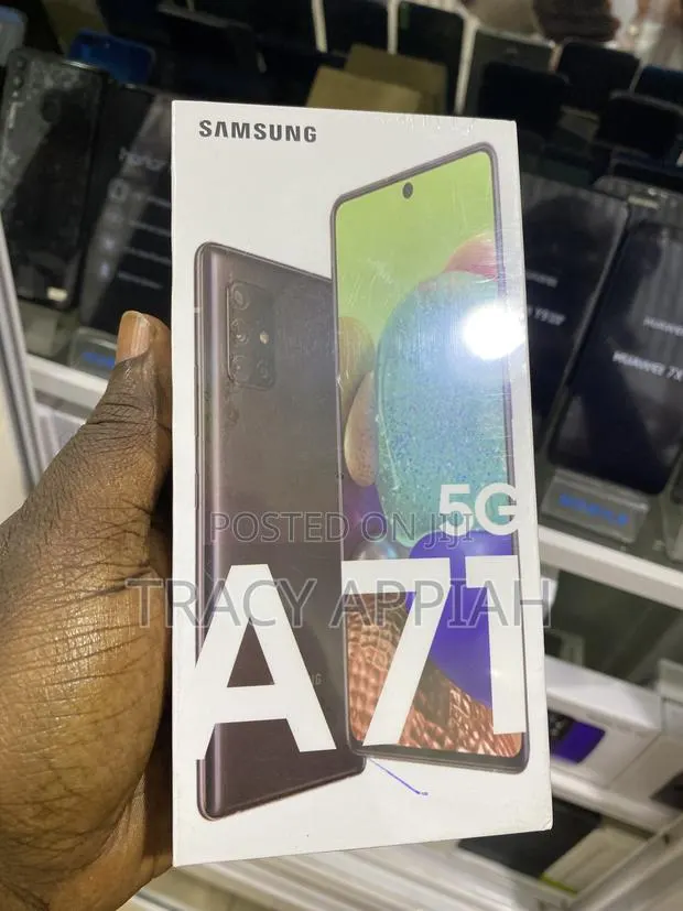New Samsung Galaxy A71 5G 128 GB Black · Photo 1