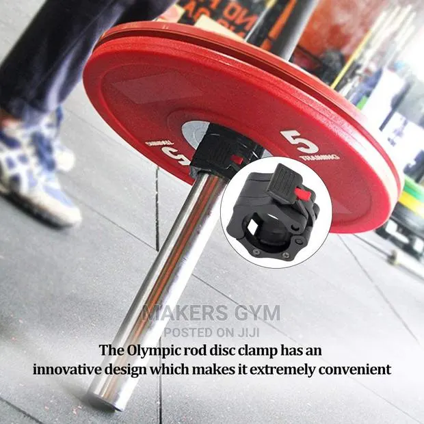 Olympic Barbell Clamp (Pair) Collar Clip · Photo 1