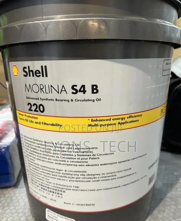 Shell Morlina S2 B 220 Oil (20litre) · Photo 1