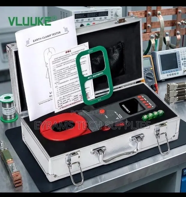 0.01 to 200Ω Earth Resistance Tester Clamp Earth Tester Ground · Photo 1