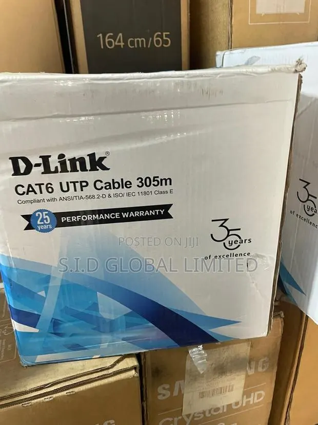 Unleash Gigabit Speeds With D-link Cat6 305m – Pure Copper · Photo 1