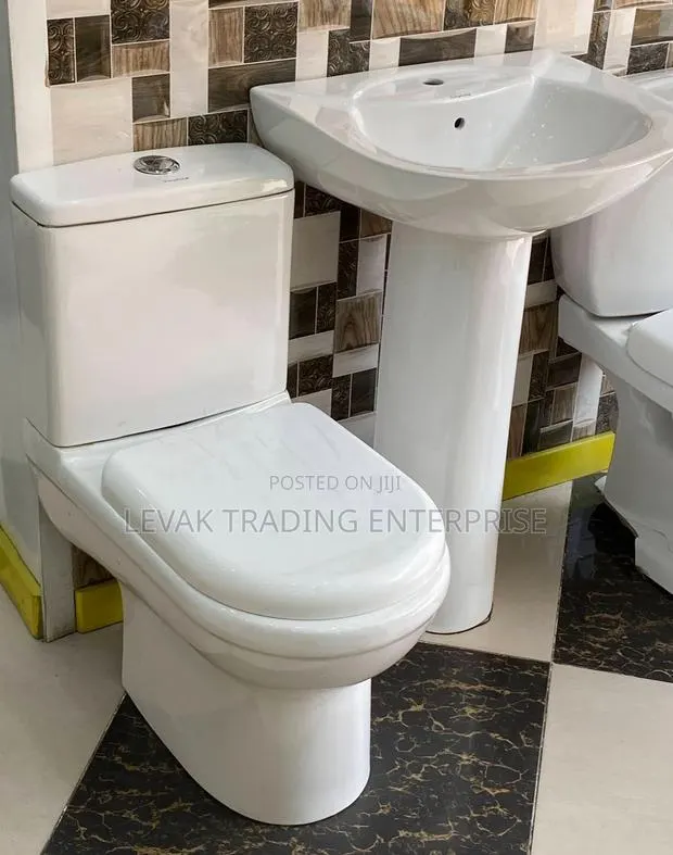Combine Water Closet- Two Pieces Water Closet Seat · Photo 1