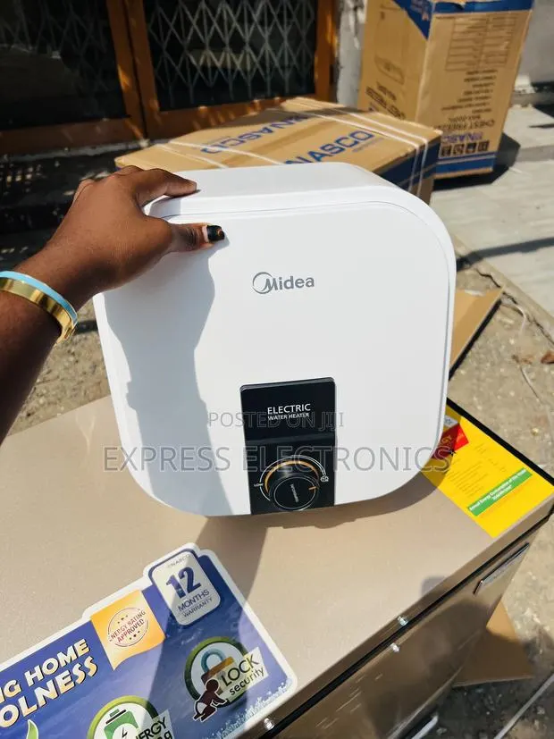 Limited Stock Midea 30l Square Electric Water Heater 2000w [D30-20vd] · Photo 1