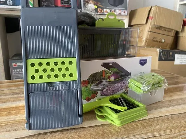 Finger-Safe Slicer, Chopper, Grater for Healthier Cooking · Photo 1