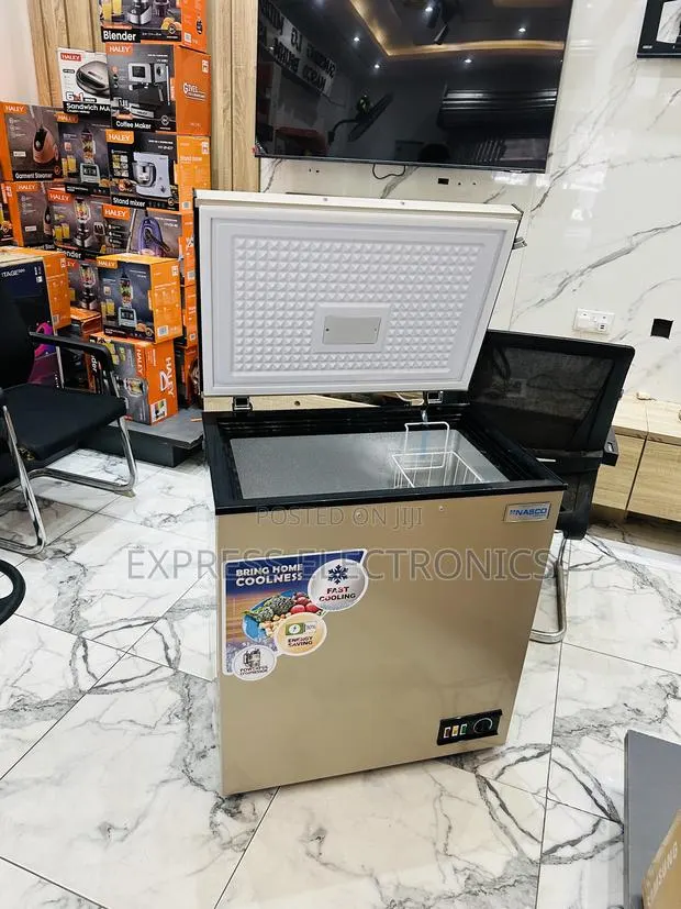 Lovely New Gold Chest Freezer Nasco 200l · Photo 1