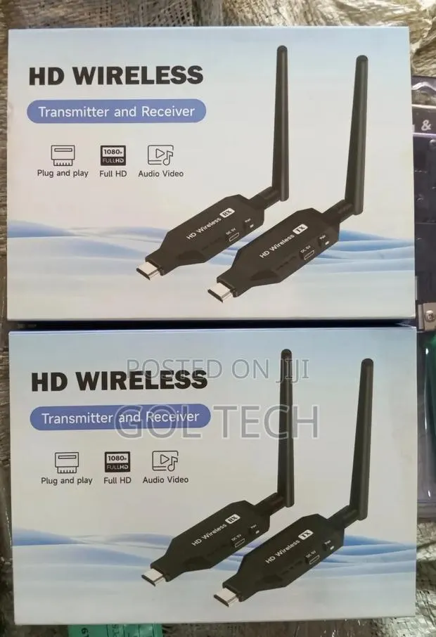 Hdmi Wireless Extender 50m Transmitter and Receiver · Photo 1