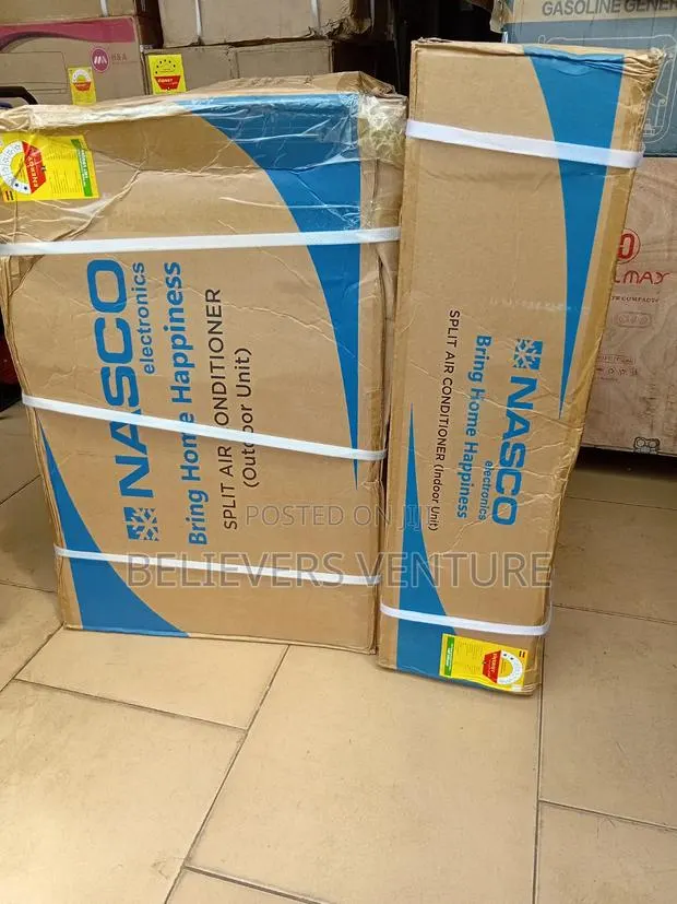 Nasco 1.5HP Air Conditioner – Reliable Cooling All Year Round 1.5hp AC · Photo 1