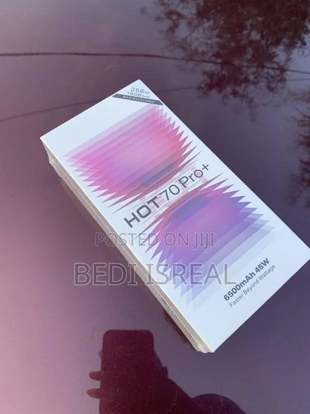 New Infinix Hot 70 Pro 5G+ 256 GB Silver · Photo 1