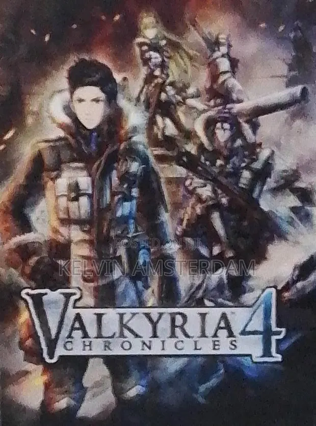 Valkyria Chronicles Decorative Table Display / Collectible Plaque · Photo 1