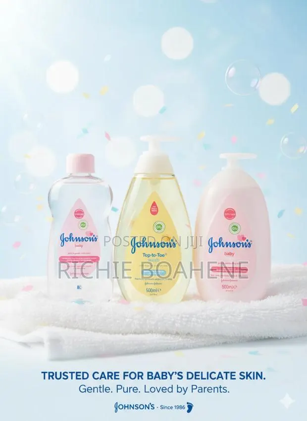 Johnson's Oil, Soap, Lotion · Photo 1