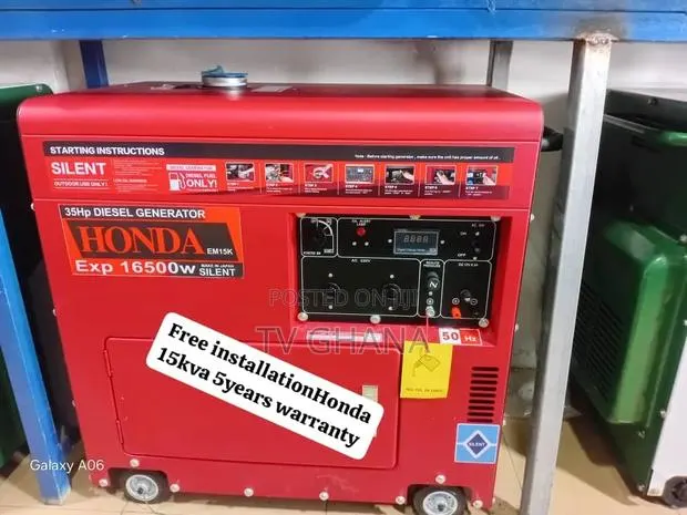 Honda 15kVA Generator Set – Reliable Industrial Power Solution15kva · Photo 1