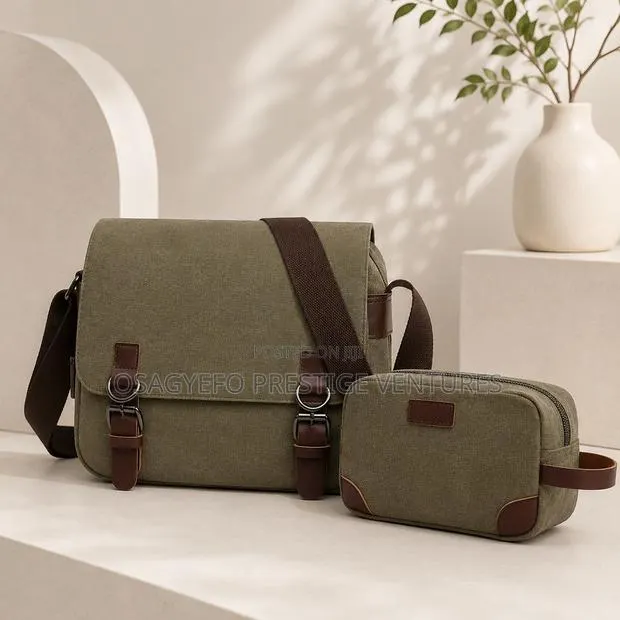 2pc Canvas Combo Set Bag · Photo 1