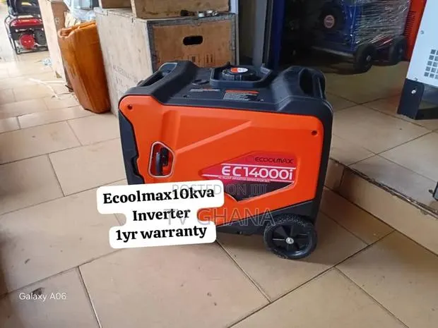 Ecoolmax 10kva Silent Inverter Generator – 14,000 Watts Petrol 10kva · Photo 1