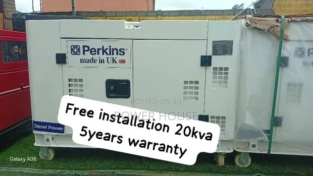 Perkins 20kva Three-Phase Diesel Generator Set 20kva · Photo 1