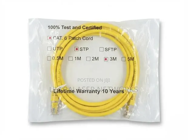 Cat. 6 STP Patch Cord · Photo 1