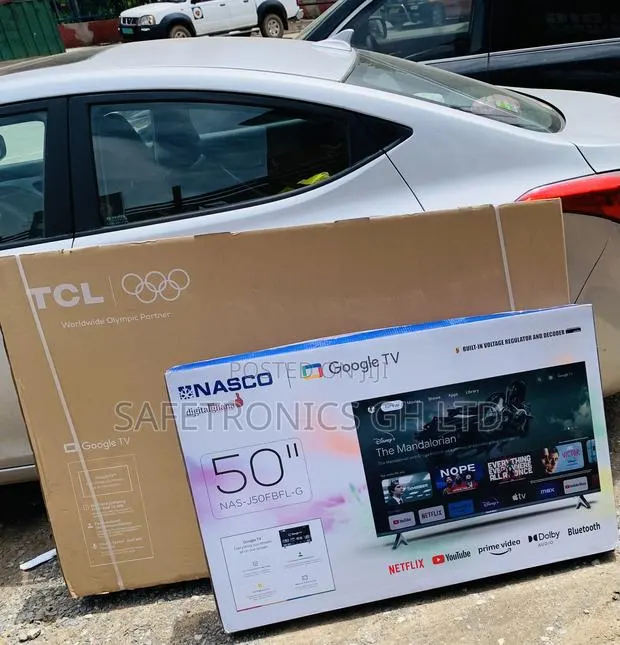 Original Nasco 50”Uhd Smart Flat Television · Photo 1