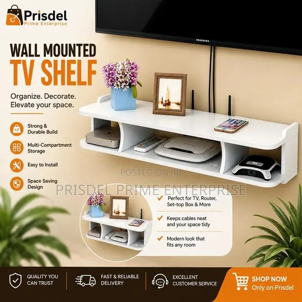 80cm Wall Mounted TV Stand · Photo 1