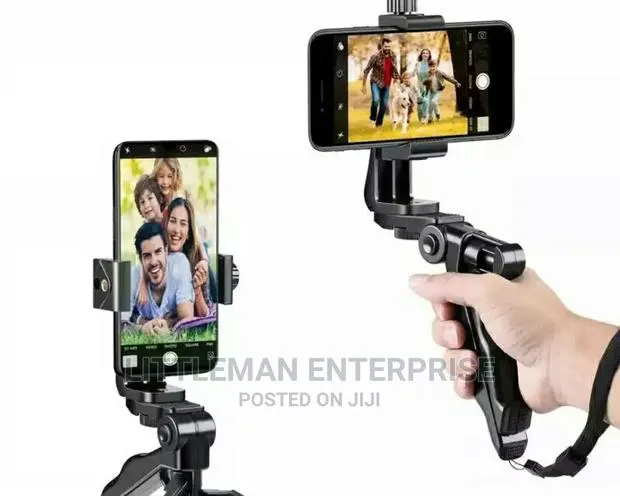 Phone Handheld Stabilizer Grip Tripod · Photo 1