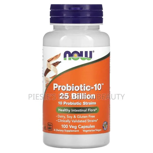 Now Foods Probiotic-10, 25 Billion, 100 Veg Capsules · Photo 1