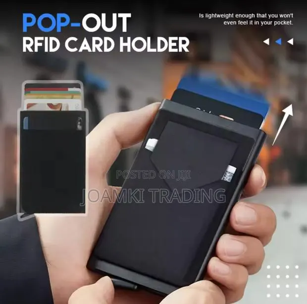 Men's Aluminium Wallet Rfid Multi Card Holder · Photo 1