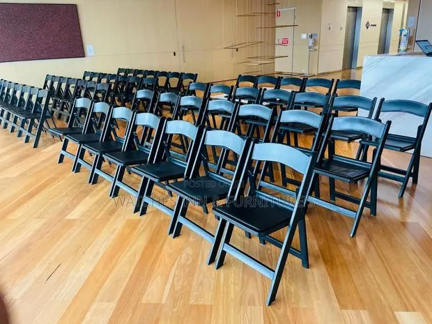Gladiator Event Folding Chair ( Wholesale , Black ) · Photo 1