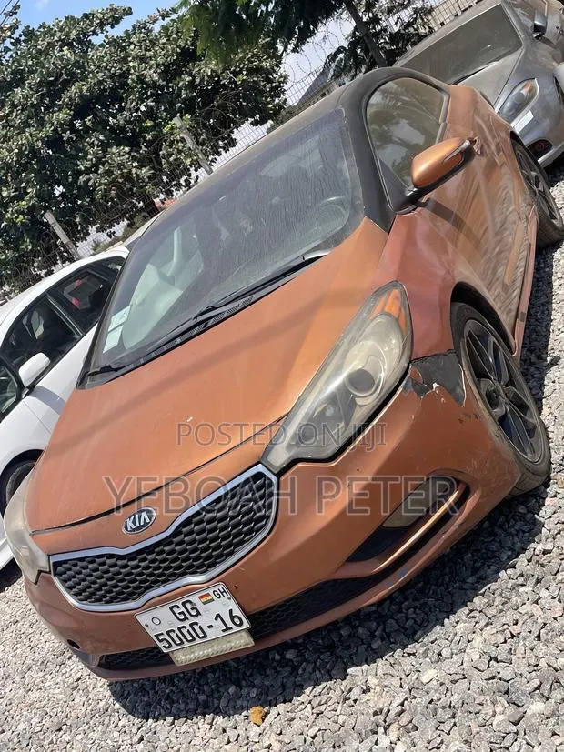 Kia Forte 2015 Orange · Photo 1