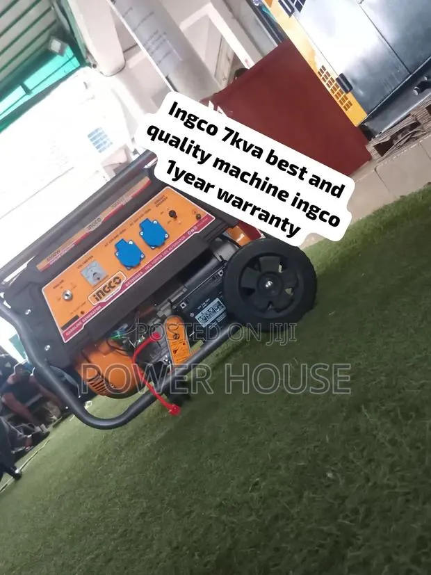 Reliable INGCO 7000W 7KVA Gasoline Generator Perfect Backup Power · Photo 1