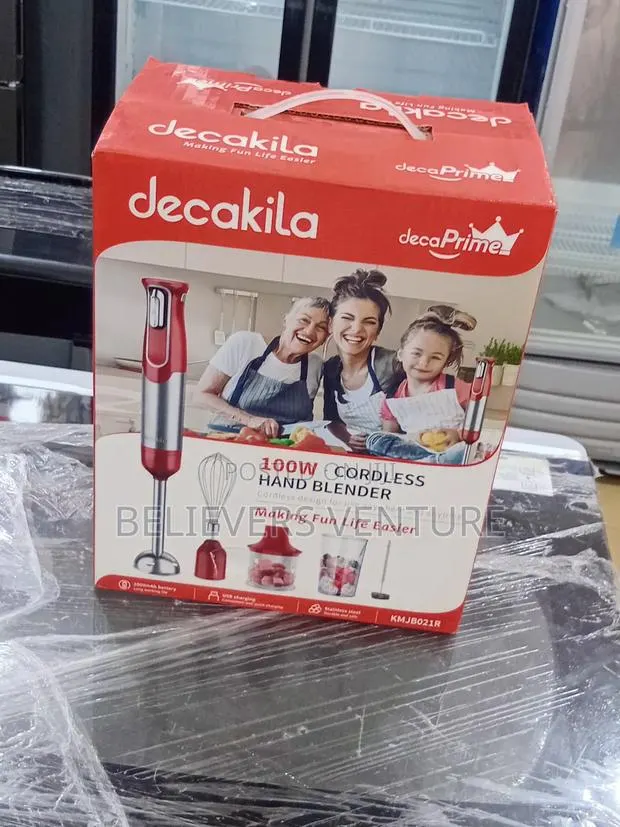 Recharge, Blend Enjoy – Decakila Hand Blender · Photo 1