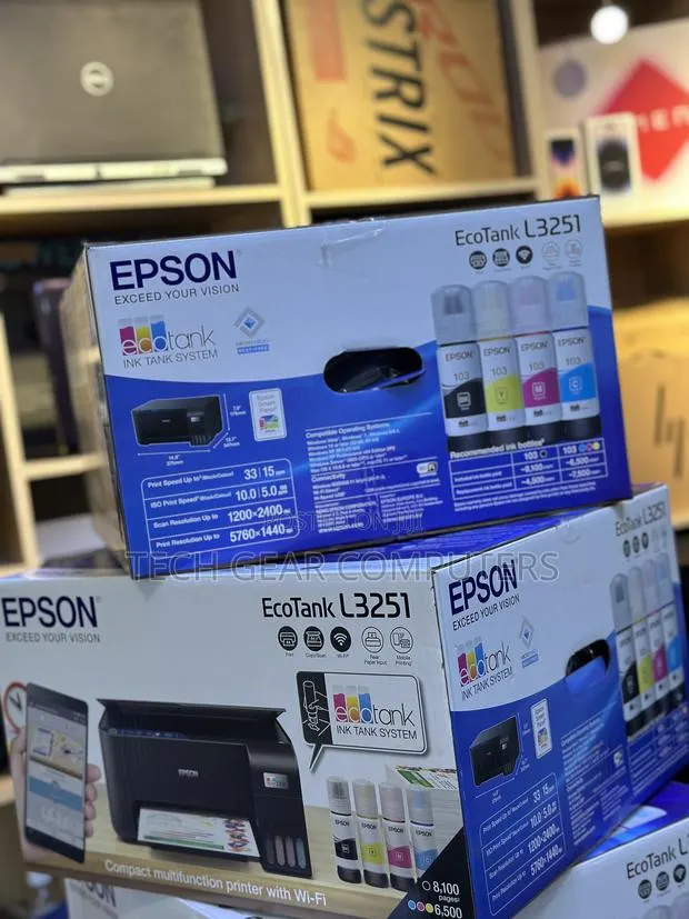 Epson Ecotank Home L3251 Wi‐Fi Ink Tank Printer | 3‐In‐1 · Photo 1