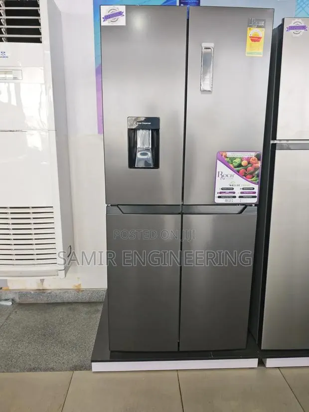 Roch RFR-500d4-B: 4-Door Glass Top-Mount Refrigerator · Photo 1