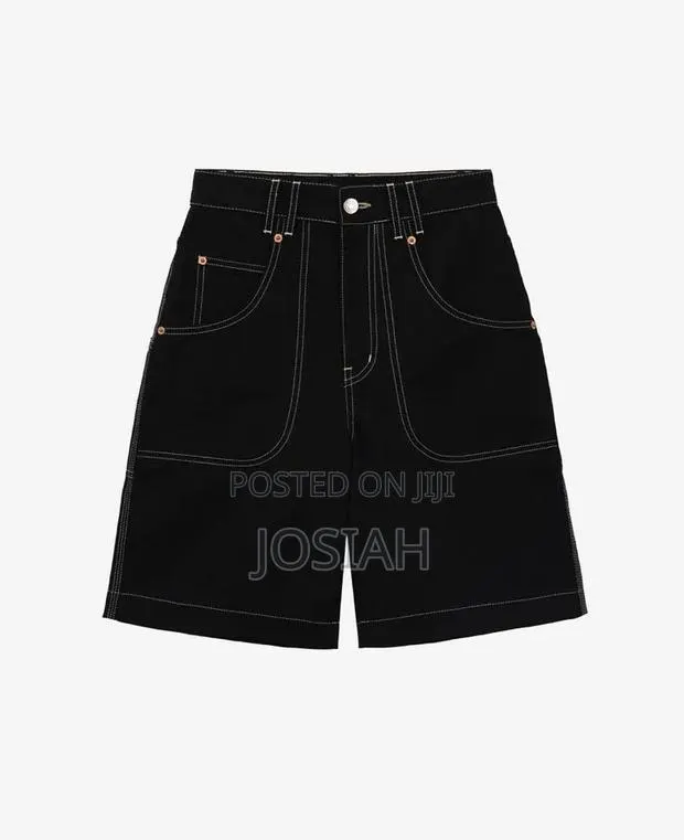 Trendy Denim Jorts – Stylish Comfortable · Photo 1