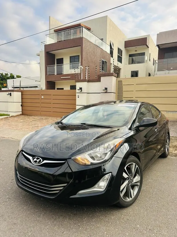 Hyundai Elantra Limited 4dr Sedan (1.8L 4cyl 6A) 2015 Black · Photo 1