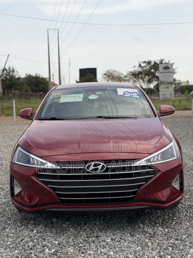 Hyundai Elantra SEL 2020 Red · Photo 1