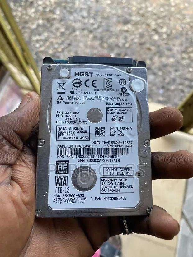 320GB Disk · Photo 1