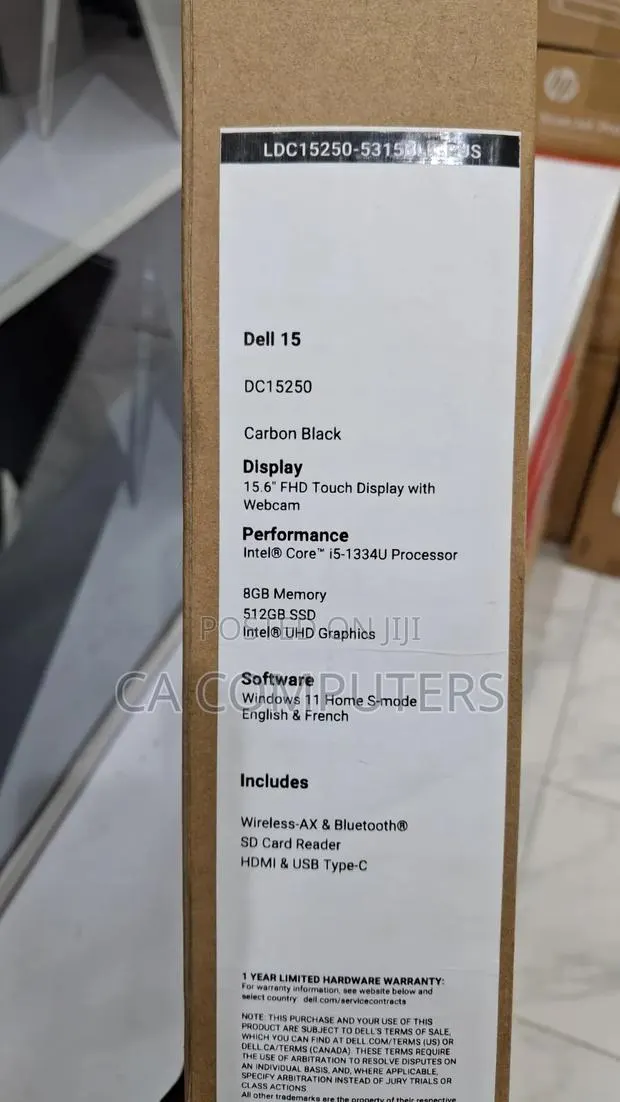 New Laptop Dell G15 5535 8GB Intel Core i5 SSD 512GB · Photo 1