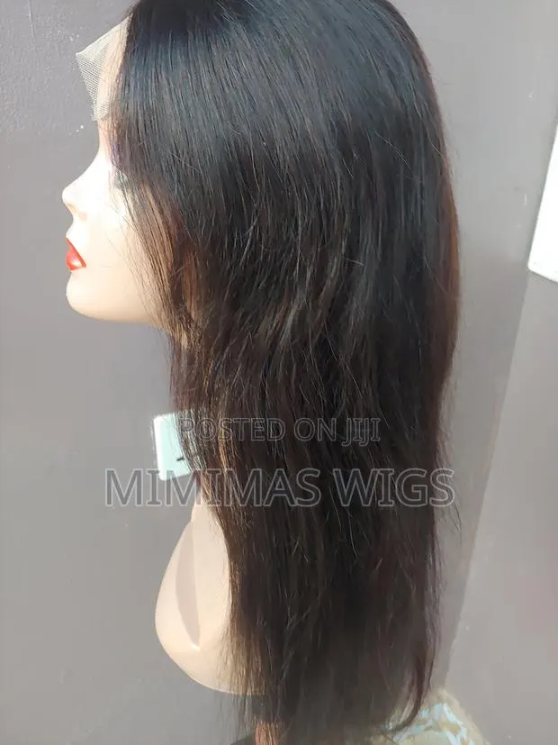 Straight Hair, 22 Inches Human Hair Wig · Photo 1