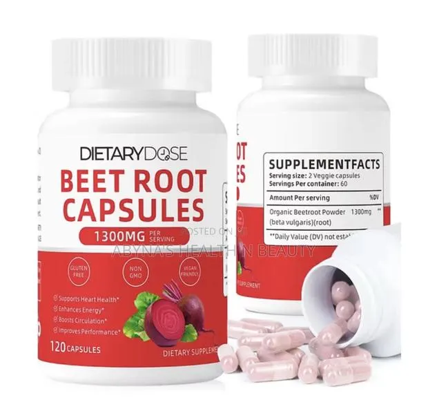 Beet Root Capsules 1300mg · Photo 1