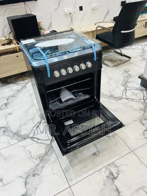 Order Quality Ferre 60x60cm 4 Gas Burner With Oven Grill(Black) · Photo 1