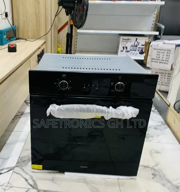 Exclusive Black Sleek Tempered Kenwood Electric and Gas Oven · Photo 1