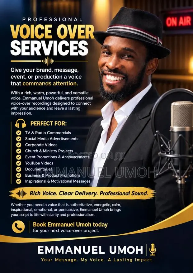 Professional Voice Over Artist · Photo 1