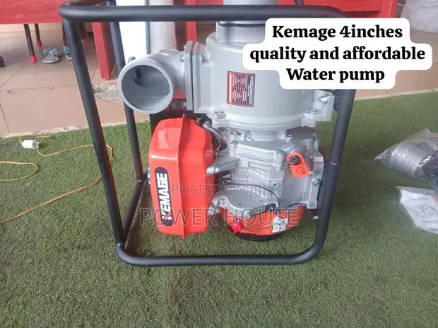 Heavy-Duty KEMAGE Gasoline Water Pump – Built for Irrigation, Drainage · Photo 1