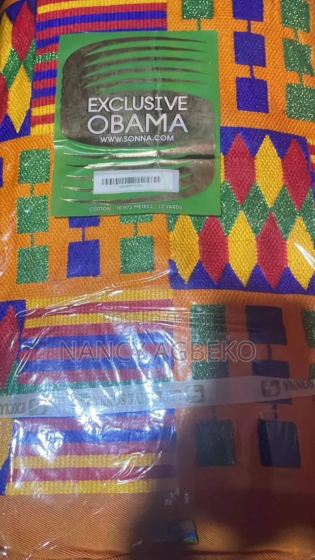 Foreign Kente 12 Yards . · Photo 1
