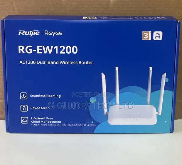 Ruijie AC1200 Dual-Band Wireless Router RG-EW1200 · Photo 1